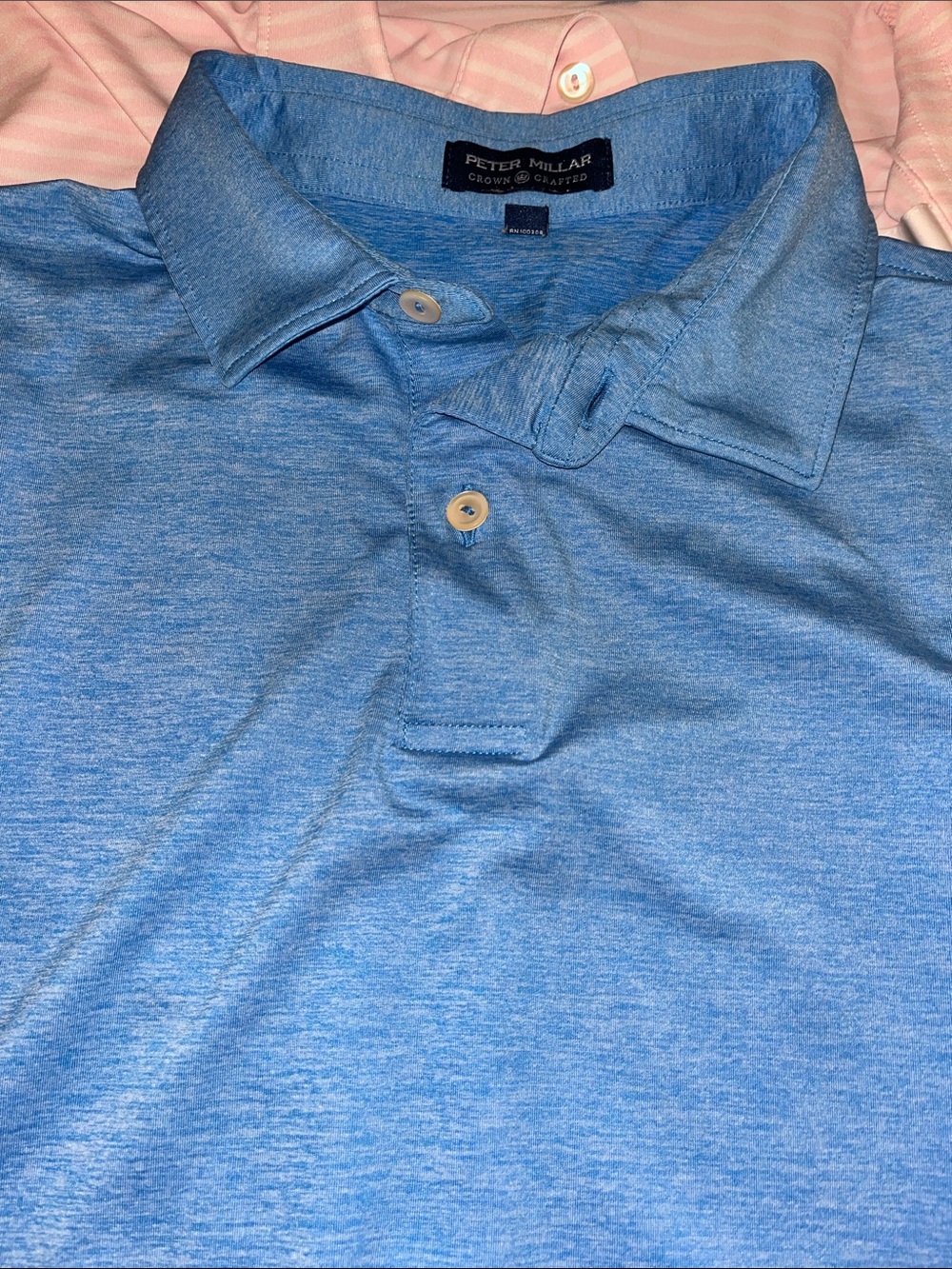 Lot of 4 Peter Millar Summer Comfort Fabric Golf Polo M all Crown Crafted Models - Picture 3 of 8